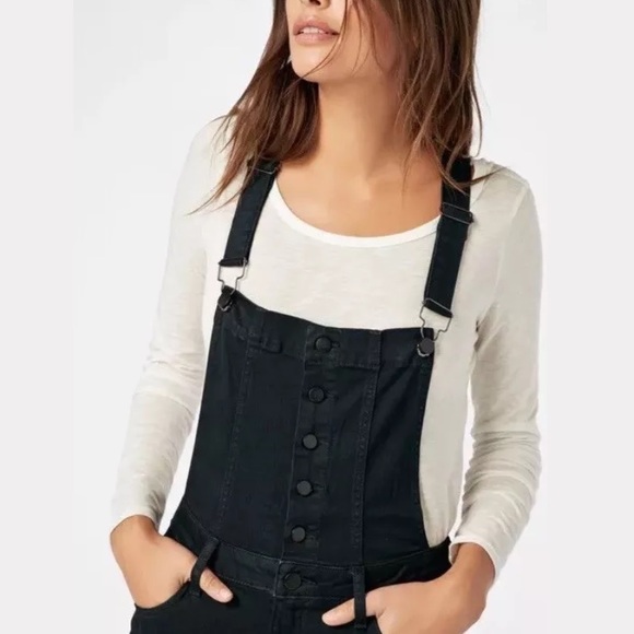 Overalls Skinny Denim Overalls 33 JustFab - Picture 4 of 7